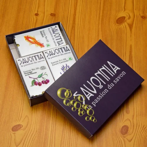 Coffret 3 savons-Savonnia