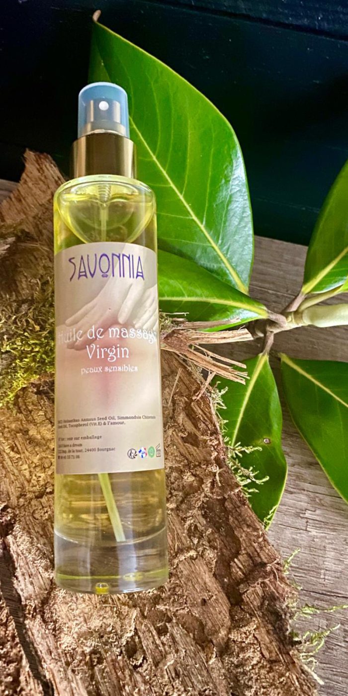 Huile de soin Virgin (sans huile essentielle ni parfum)