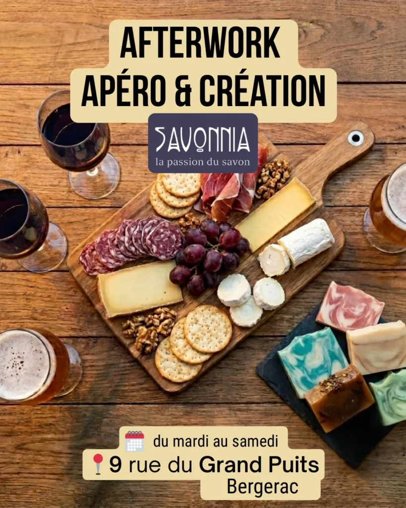 apéros créatifs avec Savonnia